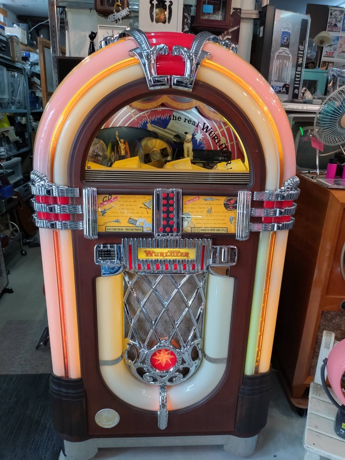 ワーリッツァーのジュークボックス